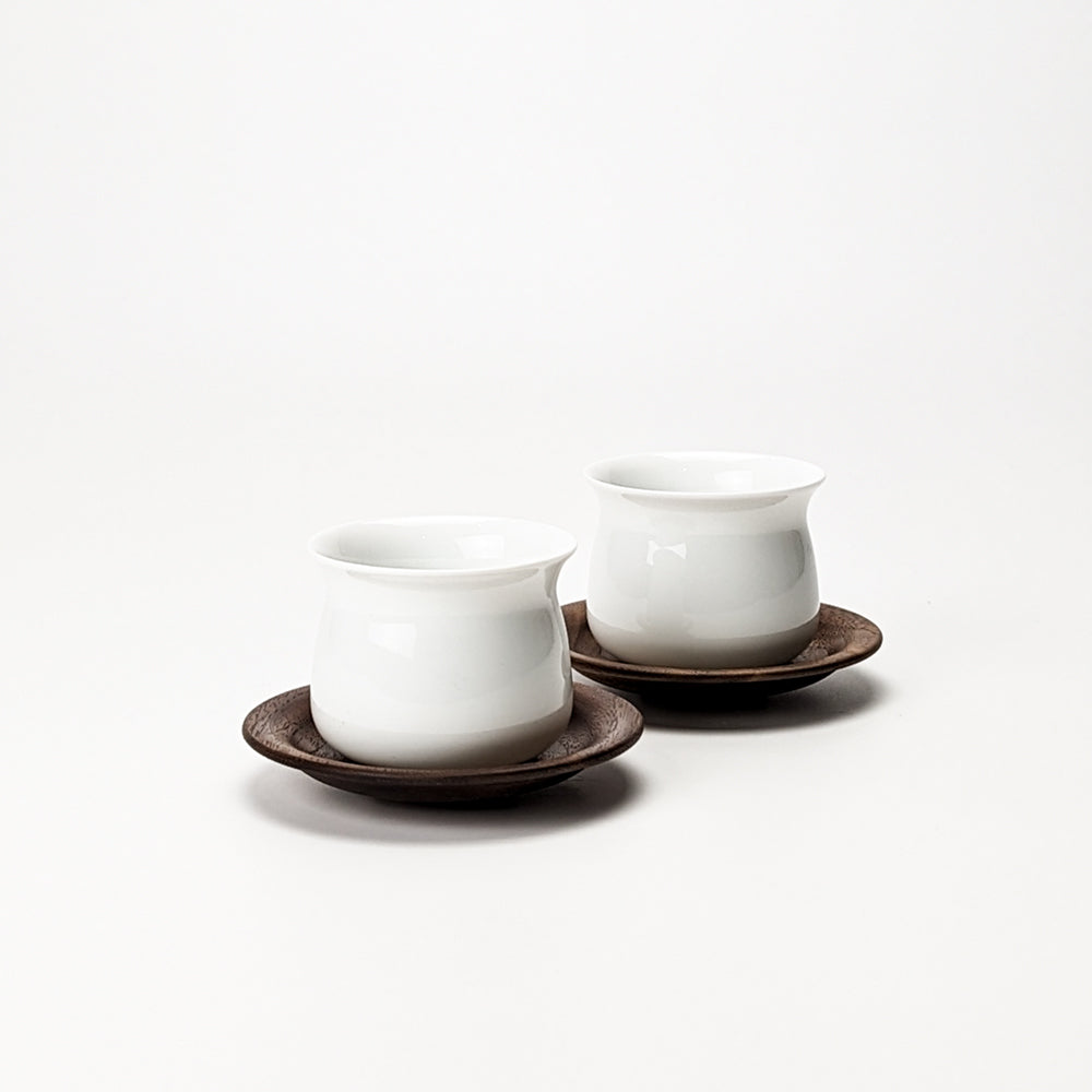 Tasse und Untertasse, 2er-Set