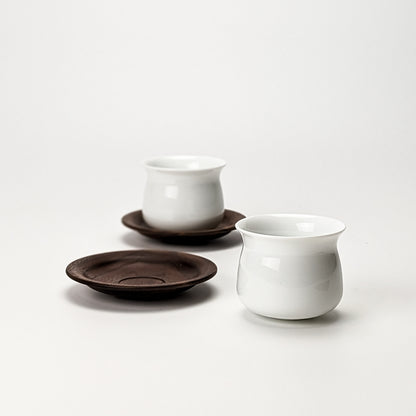 Tasse und Untertasse, 2er-Set